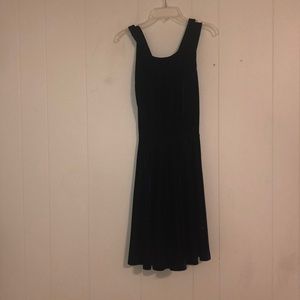 Altar’d state navy velvet dress